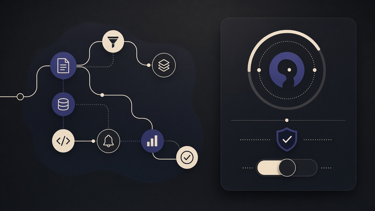 n8n agent connected to workflows, Slack channels, and approval gates