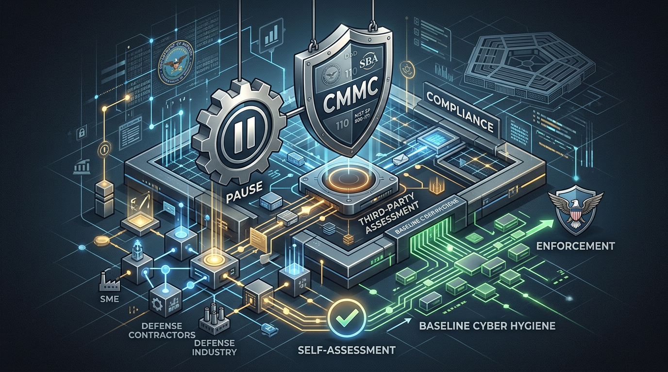 Department of War Suspends CMMC Phase II Requirements
